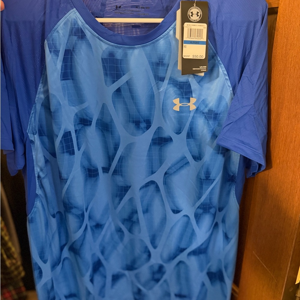 Under Armour Vibrant Blue Athletic Shirt